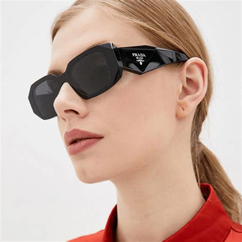 prada women's pr 17ws sunglasses|Prada Symbole Rectangular Women's Sunglasses, PR 17WS.